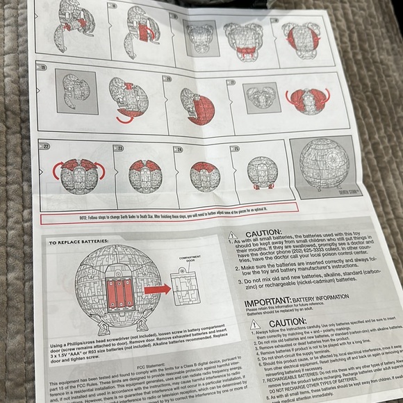 Transformers Star Wars Darth Vader / Death Star - Picture 4 of 5